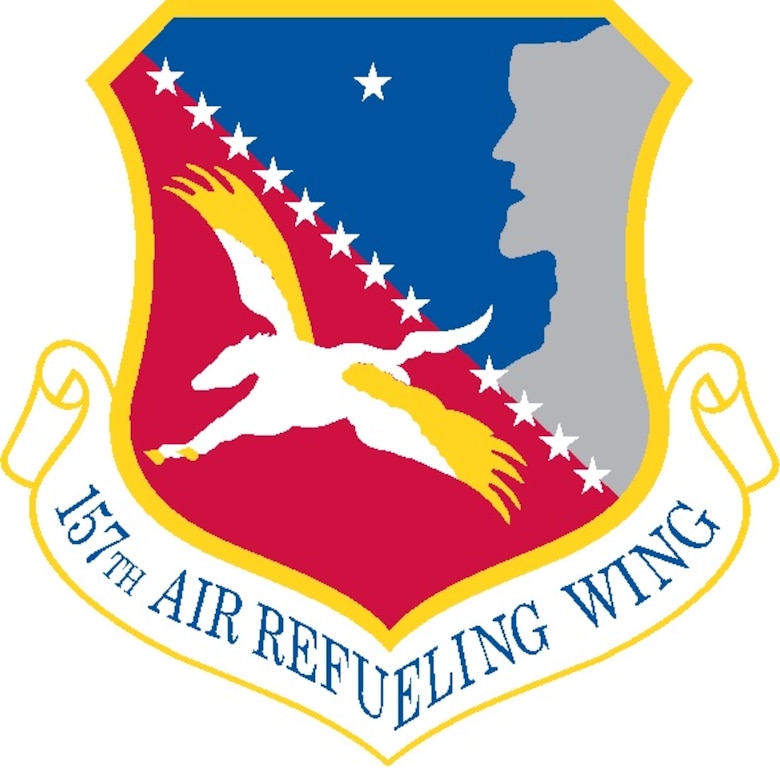 Official heraldy of the 157th Air Refueling Wing