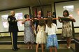 Maj. Gen. David Conboy and his family case the general’s flag during his retirement ceremony at Fort Bragg, NC, June 23, 2017. The ceremony honored Conboy for his impact on not only the U.S. Army Reserve, but the nation and its allies as well over a 33-year career. (U.S. Army photo by Staff Sgt. Felix R. Fimbres)