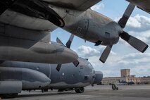 A U.S. Air Force MC-130H Combat Talon II assigned to the 353rd Special Operations Group sits on the flightline at Yokota Air Base, Japan, June 15, 2017, during Exercise Teak Jet. Exercise Teak Jet is a joint combined exchange training (JCET) focused on improving interoperability between the U. S. Air Force and Japan Air Self-Defense Force. (U.S. Air Force photo by Yasuo Osakabe)