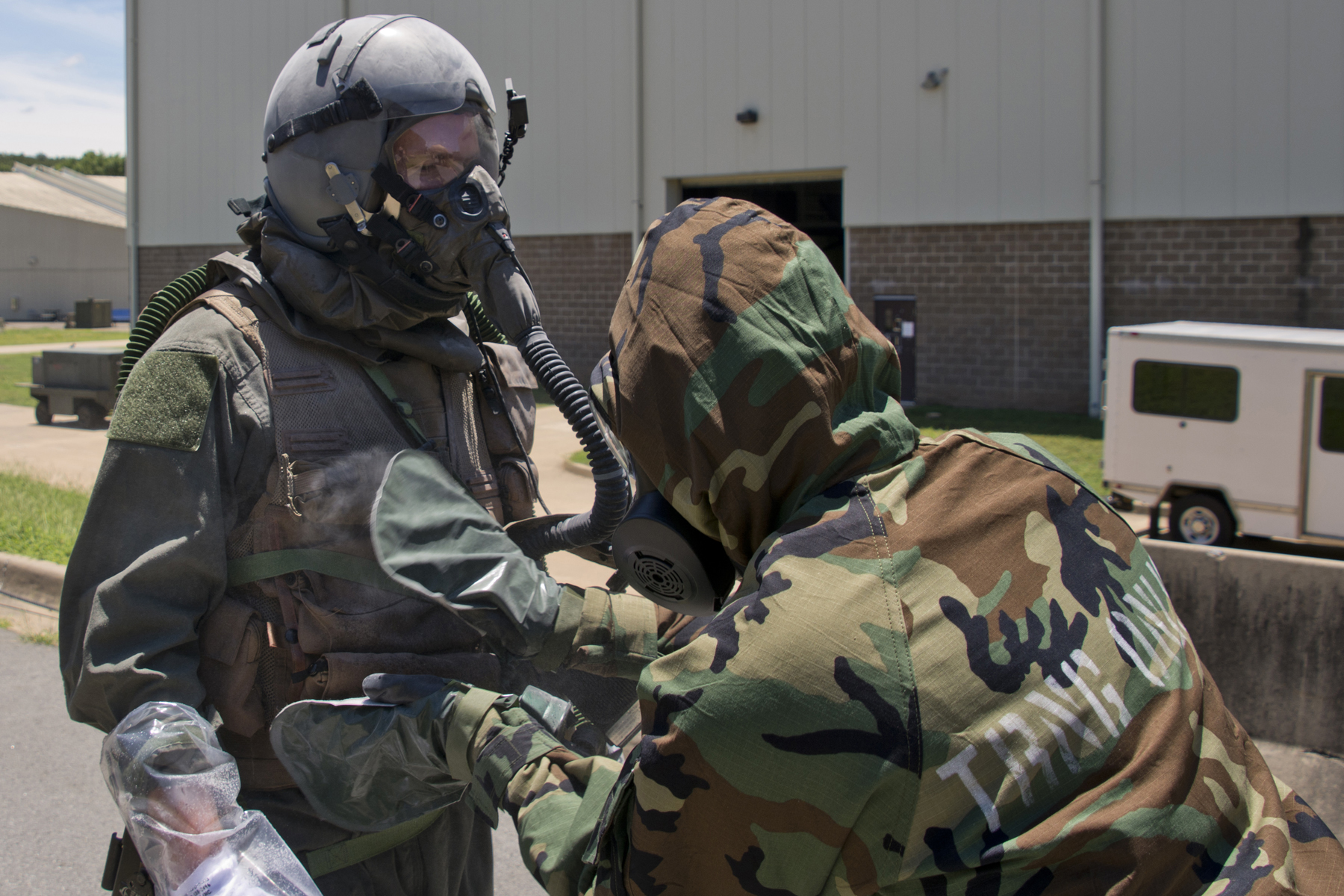 AFCEC study gives new life to old chemical defense decon