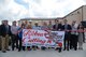 Members of Laughlin Air Force Base, the city of Del Rio, Val Verde County, and the state of Texas join together to cut the ribbon for the Defense Control Center at Laughlin AFB, Texas June 26, 2017.  The Defense Control Center, located outside the West Gate, will allow the base’s security forces the ability to inspect vehicles with state-of-the-art technology, while ensuring the safety of the base’s community.  