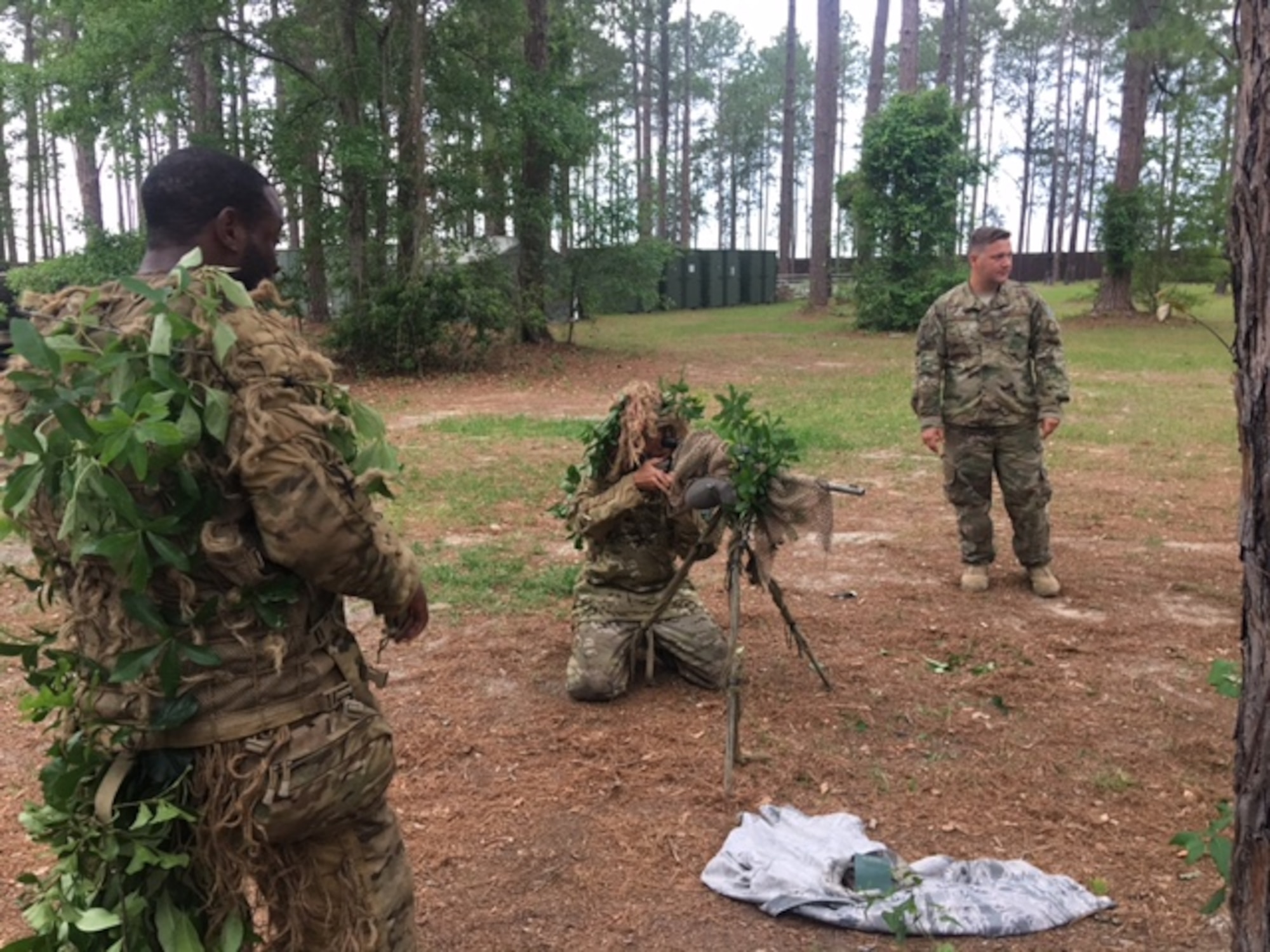 Class members from Emerge Moody receive a brief from Airmen in the 820th Base Defense Group May 2, 2017, at Moody Air Force Base, Ga. Emerge Moody spent the day with the 820th BDG learning about the organization’s mission and capabilities. (Courtesy Photo)