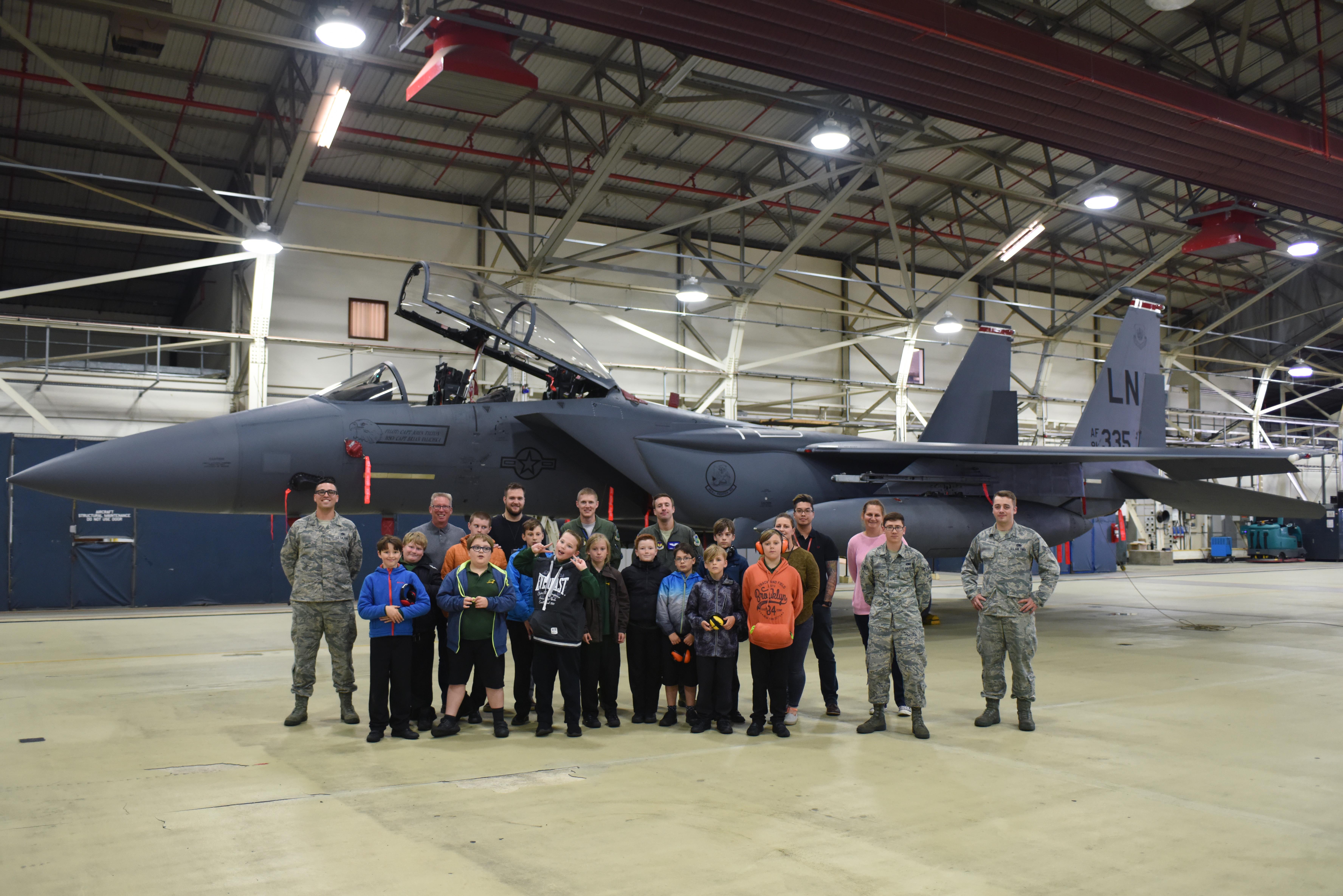 Wilds Lodge School visits RAF Lakenheath > Royal Air Force Lakenheath > Article Display