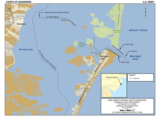 Barnegat Inlet > Philadelphia District > Fact Sheet Article View