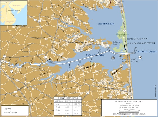 Indian River Inlet & Bay > Philadelphia District > Fact Sheet Article View