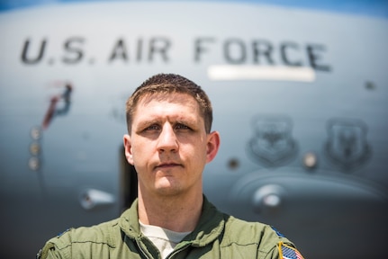 Editors Note: This album is one of several products being shared in 2017 by the Joint Base Charleston Public Affairs Office in honor of the 70th Anniversary of the Air Force and those who selflessly have and continue to serve our nation.

Capt. Kevin Summerbell, 15th Airlift Squadron, 437th Airlift Wing, stands in front of the entrance to a C-17 Globemaster III on the flightline at Joint Base Charleston April 4, 2017. Summerbell was enlisted in the Army as an infantryman prior to commissioning in the Air Force. He deployed to Iraq twice during his time in the Army and received a Purple Heart for his wounds and courage on the battlefield. Summerbell earned his bachelor’s degree, attended ROTC and completed flight school, then became a C-17 pilot at the 437th AW.