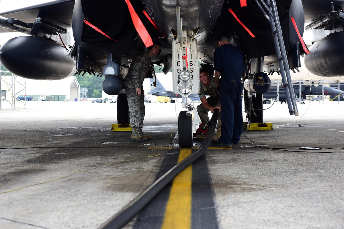 Airmen, Marines work together at SJAFB > 15th Air Force > News