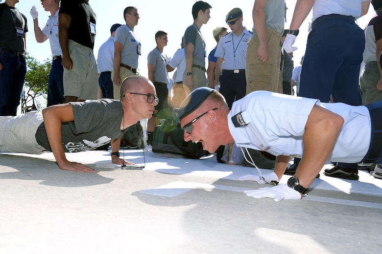 ‘eager To Get Things Started Nearly 1200 Report To Basic Cadet