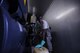 Airman 1st Class William Woodside, 786th Civil Engineer Squadron electrical power production apprentice, pumps used oil out of a generator on Ramstein Air Base, Germany, June 27, 2017. Pumping used oil from a generator was part of an annual inspection to ensure automated back-up electrical power is provided to mission essential buildings. (U.S. Air Force photo by Airman 1st Class Savannah L. Waters)