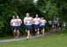 Hanscom AFB personnel participate in a 5K Rainbow Run on base June 29. Hanscom’s Lesbian, Gay, Bisexual and Transgender Pride Month Committee hosted the run as part of their events during June to raise awareness and increase understanding of the LGBT community, and more than 100 people participated. (U.S. Air Force photo by Linda LaBonte Britt)