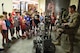Senior Airman Adam Wasson, 4th Civil Engineer Squadron explosive ordnance disposal technician, demonstrates how EOD Airmen utilize robots in order to safely dispose of explosives to The Science and Technology Academies Reinforcing Basic Aviation and Space Exploration program students, June 20, 2017, at Seymour Johnson Air Force Base, North Carolina. STARBASE is a weeklong program for rising fifth-graders to learn about the forces of gravity, perform experiments and tour the base to learn about some of the career fields available to those who want to join the military. (U.S. Air Force photo by Senior Airman Ashley Maldonado)
