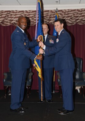 72nd Air Base Wing Commander Col. Kenyon Bell presided over the 72nd Mission Support Group Change of Command Ceremony June 14, in which Col. Mark Vitantonio assumed command from outgoing commander Col. Michael Green. Col. Vitantonio will lead nearly 1,500 military, civilian and contract personnel who provide customer service and support, including base security and law enforcement, logistics, supply, transportation, readiness planning, military personnel, education and training, family support and professional military education for 82, 500 employees, family members and retirees.