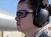 An Airman from the 57th Maintenance Group observes a load competition June 30, 2017, at Nellis Air Force Base, Nev. Competition examiners focused on the team’s ability to accurately and quickly load and unload munitions onto their assigned aircraft. (U.S. Air Force photo by Airman 1st Class Andrew D. Sarver/ Released)