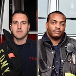 New York Army National Guard Chief Warrant Officer 3, Joseph McCarthy (left) and Sgt.  Yaanique Scott-- who are both members of the  Fire Department New York-- were members of the Army National Guard aircrew who managed to save one life when a fiery plane crash occurred on Long Island on Sunday, Feb. 26.