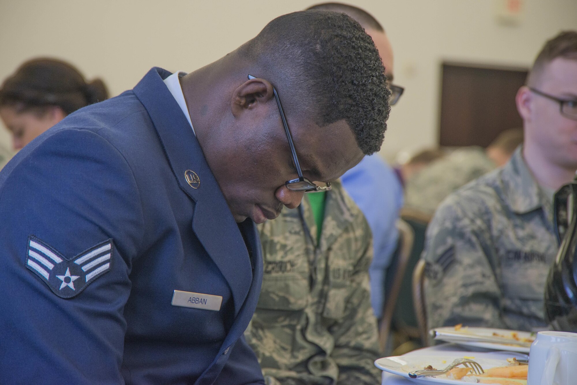 Scott hosted a National Prayer Breakfast on Feb. 24 with the theme of “Faith worked 100 years ago and faith works now.” The guest speaker for the event was Maj. Gen. Dondi Costin, Headquarters U.S. Air Force chief of chaplains. During the event Costin said, “Faith worked 3,000 years ago, the same way it worked 100 years ago, it will work 3,000 years from today and the message is this: God has designed us in such a way that we can overcome. God wants to be your resource if you’ll let him be. Faith works. What I encourage you to do is, work your faith.”
