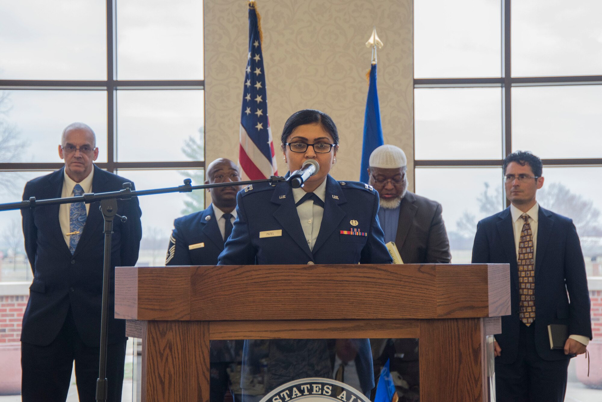 Scott hosted a National Prayer Breakfast on Feb. 24 with the theme of “Faith worked 100 years ago and faith works now.” The guest speaker for the event was Maj. Gen. Dondi Costin, Headquarters U.S. Air Force chief of chaplains. During the event Costin said, “Faith worked 3,000 years ago, the same way it worked 100 years ago, it will work 3,000 years from today and the message is this: God has designed us in such a way that we can overcome. God wants to be your resource if you’ll let him be. Faith works. What I encourage you to do is, work your faith.”