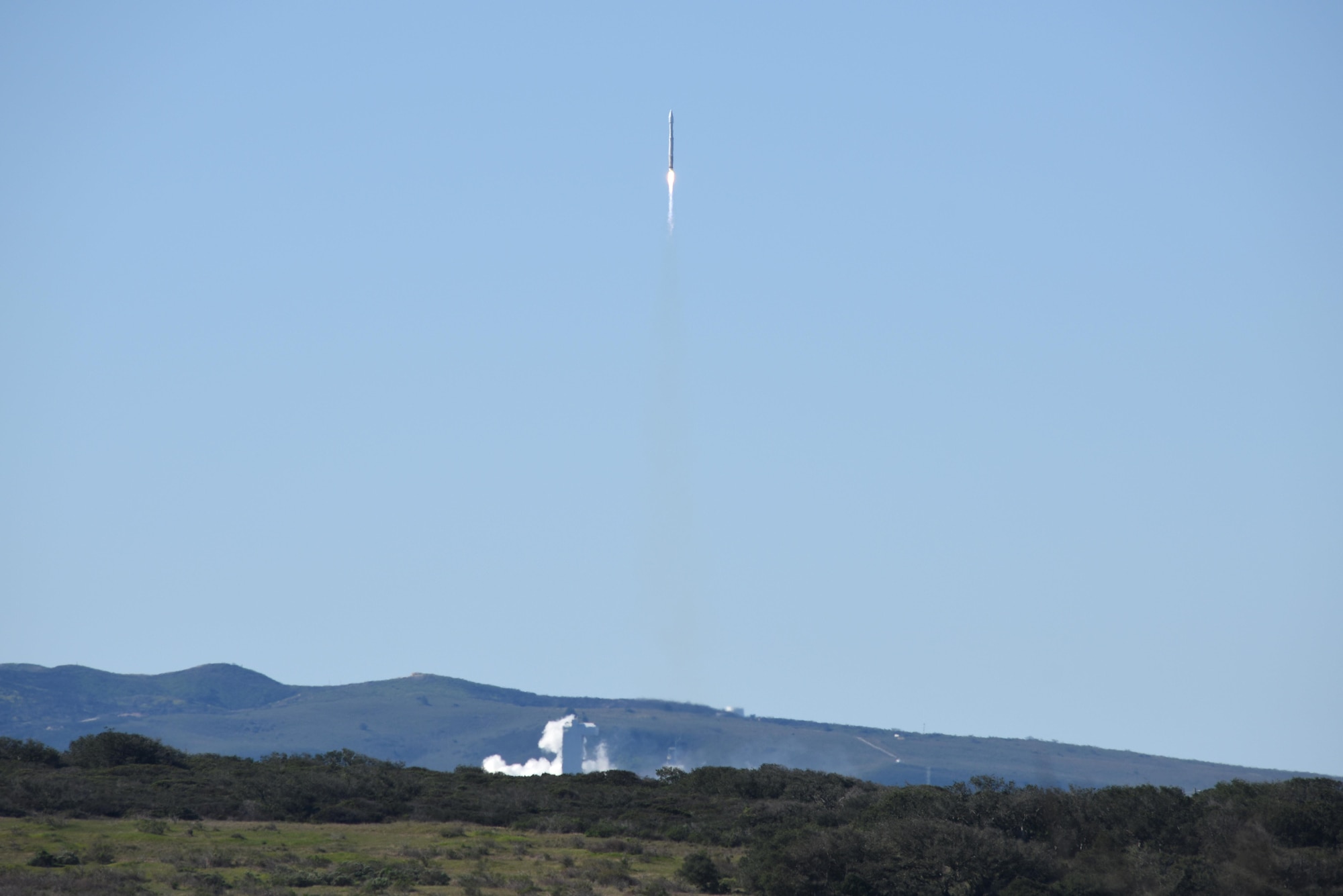 A National Reconnaissance Office payload on a United Launch Alliance Atlas V rocket, launches from Space Launch Complex-3, March 1, 2017, Vandenberg Air Force Base, Calif. (U.S. Air Force photo by Senior Airman Robert J. Volio/Released)
