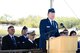 Major General Richard Scobee, Tenth Air Force Commander, delivered the keynote remarks at the DFW National Cemetery for Veterans Day. 