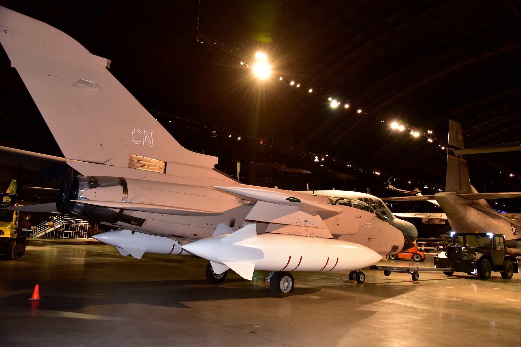 DAYTON, Ohio -- Panavia Tornado GR1 on display in the Cold War Gallery at the National Museum of the United States Air Force. (U.S. Air Force photo by Ken LaRock)