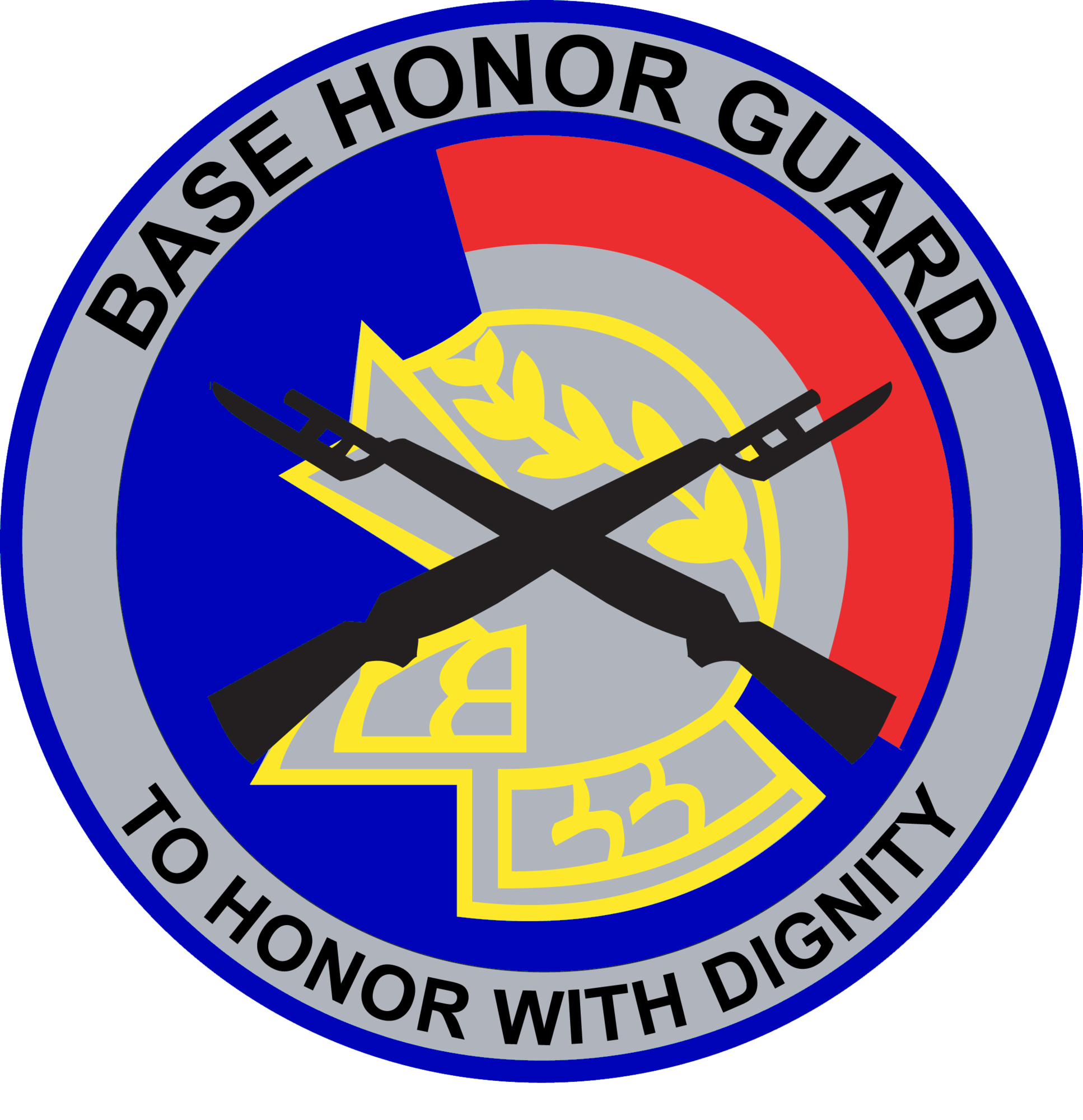 117 Base Honor Guard patch