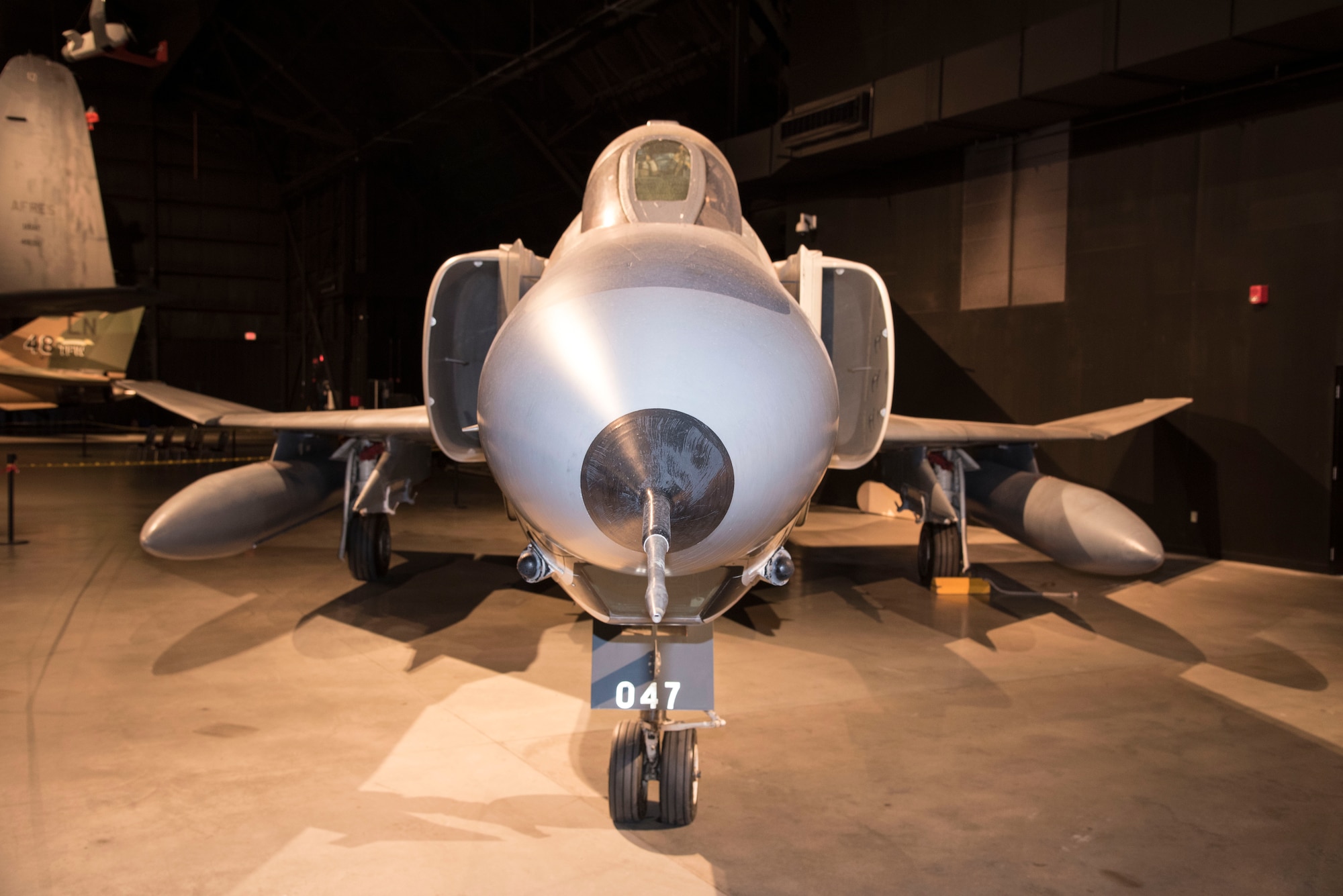 DAYTON, Ohio -- McDonnell Douglas RF-4C Phantom II in the Cold War Gallery at the National Museum of the United States Air Force. (U.S. Air Force photo by Ken LaRock)