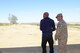 Mixed martial arts fighter Anderson Silva reacts after detonating a small amount of explosives with the help of an Airman from the 812th Civil Engineering Squadron, Explosive Ordnance Disposal Flight, Feb. 24. (U.S. Air Force photo by Kenji Thuloweit)