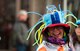A woman laughs as she marches through a parade during fasching, a festival held across Europe, in the city of Ramstein, Germany, Feb. 28, 2017. Fasching is Germany’s carnival season. It starts on the 11th day of November at exactly 11 minutes after 11 am and ends at the stroke of midnight on Shroud Tuesday—often referred to as Fat Tuesday. (U.S. Air Force photo by Senior Airman Lane T. Plummer)