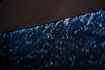 Airmen from the 5th Aircraft Maintenance Squadron wash a B-52H Stratofortress at Minot Air Force Base, N.D., Feb. 14, 2017. It takes the nine-Airman team two days and approximately 10 gallons of soap to wash each jet when it comes in for its routine wash every 120 days. (U.S. Air Force photo/Senior Airman J.T. Armstrong)