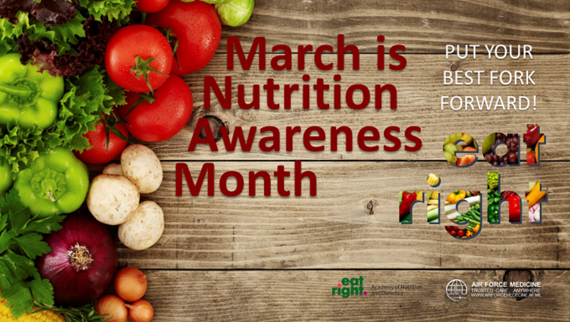 Put your best fork forward: Nutrition Awareness Month