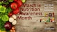 Put your best fork forward: Nutrition Awareness Month