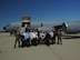 Civilian Leadership Development Program participants and members from the 126th Air Refueling Wing pose for a photo during the CLDP tour at Scott Air Force Base, Illinois. Air Mobility Command’s Civilian Leadership Development Program is a year-long program in which participants are provided leadership training and orientations to various directorates within Headquarters AMC, various associate units and commercial partners. (U.S. Air Force photo)  