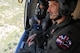 U.S. Air Force Capt. Paul Ward, 90th Fighter Squadron Flight Doctor, and Tech. Sgt. Layla Dispense, 90th FS Independent Duty Medical Technician, get a bird's-eye view of the Northern Territory landscape during helicopter rescue training at RAAF Base Tindal, Feb. 28, 2017. Ward and Dispense are deployed to Australia as part of the Enhanced Air Cooperation, a joint training and exercise initiative under the Force Posture Agreement between the U.S. and Australian governments. (U.S. Air Force photo by Staff Sgt. Alexander Martinez)