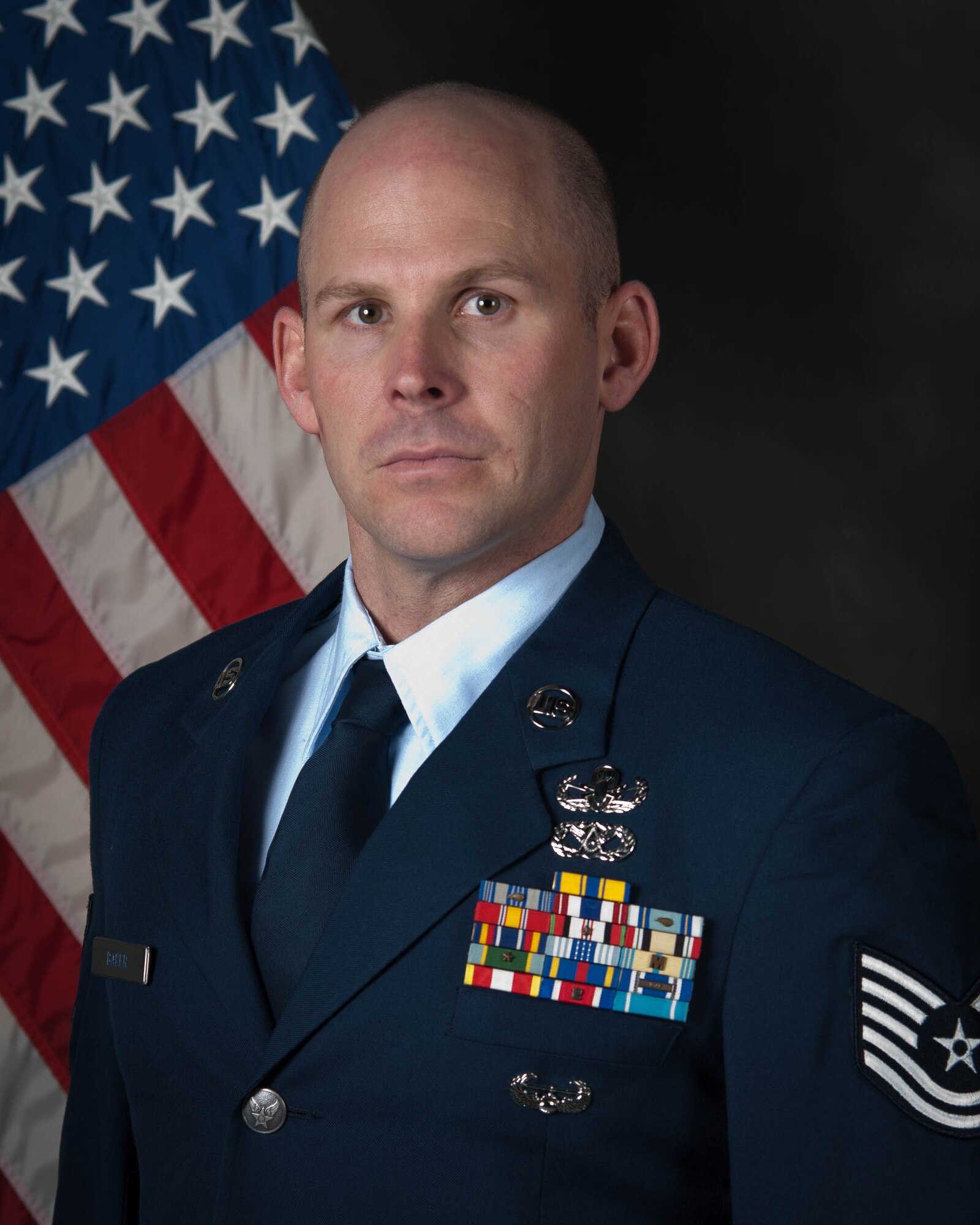 Tech. Sgt. Timothy Baker of the 123rd Civil Engineer Squadron has been selected as the Kentucky Air National Guard's 2016 Non-Commissioned Officer of the Year.(U.S. Air National Guard photo by Master Sgt. Phil Speck)