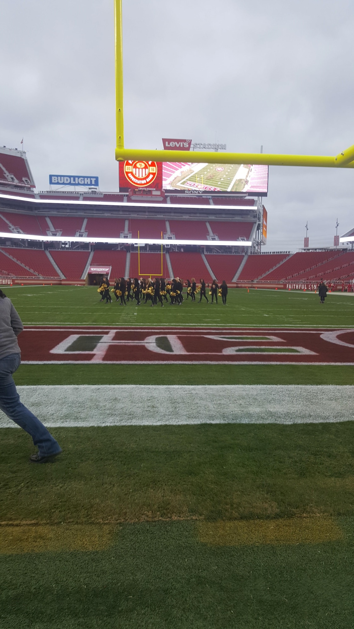 Courtesy photo by Airman Breanna Crisp of the 152nd Maintenance Squadron -- taken while at San Francisco 49ers game on Jan. 1, 2017.