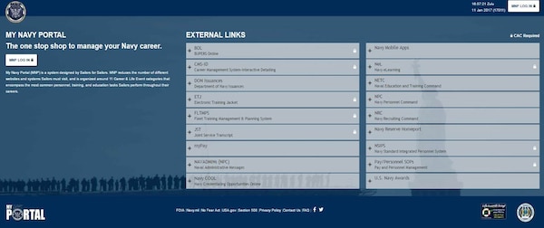 Navy Announces Creation Of New Personnel Web Portal > Joint Base San ...