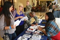 U.S. Army Reserve Soldiers from the 301st Military Police Company attend a Yellow Ribbon event, February 24-26 at the Gran Melia Resort in Rio Grande, Puerto Rico.