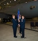 Col. Dorneen W. Shipp, 914th Maintenance Group commander, passes the 914th Aircraft Maintenance Squadron flag to Maj. Amy S. Johannsen who assumes command of the squadron, March 5, 2017, Niagara Falls Air Reserve Station, N.Y. (U. S. Air Force photo by Tech. Sgt. Stephanie Sawyer) 