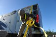 U.S. Army Reserve Soldiers from the 432nd Transportation Company “Tartaros,” assisted in moving more than 25 generators from the FEMA Distribution Center located in Caguas, Puerto Rico to Fort Buchanan for a Regional Power Mission Exercise (RPME) on March 5.