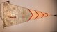 On April 12, 1919, a flag presentation ceremony was held in Paris in honor of the Air Service, A.E.F. Hundreds of banners, hand made by French women, were presented to representatives of the various U.S. squadrons that had served in France during WWI. Five of theses pennants are on display in the museum's Early Years Gallery. This item is currently in storage. (U.S. Air Force photo by Ken LaRock)