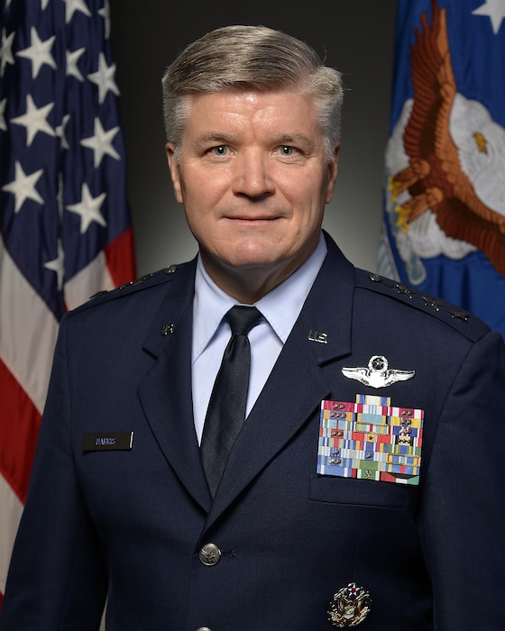 Official portrait Lt. Gen. Jerry Harris, taken in the Air Force portrait studio, Feb. 13, 2017, Pentagon, Va. (U.S. Air Force photo by Staff Sgt. Whitney Stanfield)Official portrait Colonel James Travis, taken in the Air Force portrait studio, Feb. 8, 2017, Pentagon, Washington, DC. (U.S. Air Force photo by Andy Morataya)