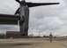 Staff Sgt. Justin O’Brien, 7th Special Operations Squadron special mission aviator, performs a walk around of CV-22 Osprey Mar. 7, 2017, on RAF Mildenhall, England. CV-22 SMAs perform a diverse set of duties which vary depending on which of the two crew positions they are assigned for on a mission. (U.S. Air Force photo/Capt Chris Sullivan)