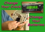 Daylight Saving Time begins March 12 at 2 a.m. DLA Installation Support at Richmond’s Fire and Emergency Services reminds employees to “spring forward” and set clocks forward by one hour. It’s also a good time to replace the batteries in all smoke and carbon monoxide detectors, as well as other safety detection devices. (DLA Aviation Public Affairs Office graphic)