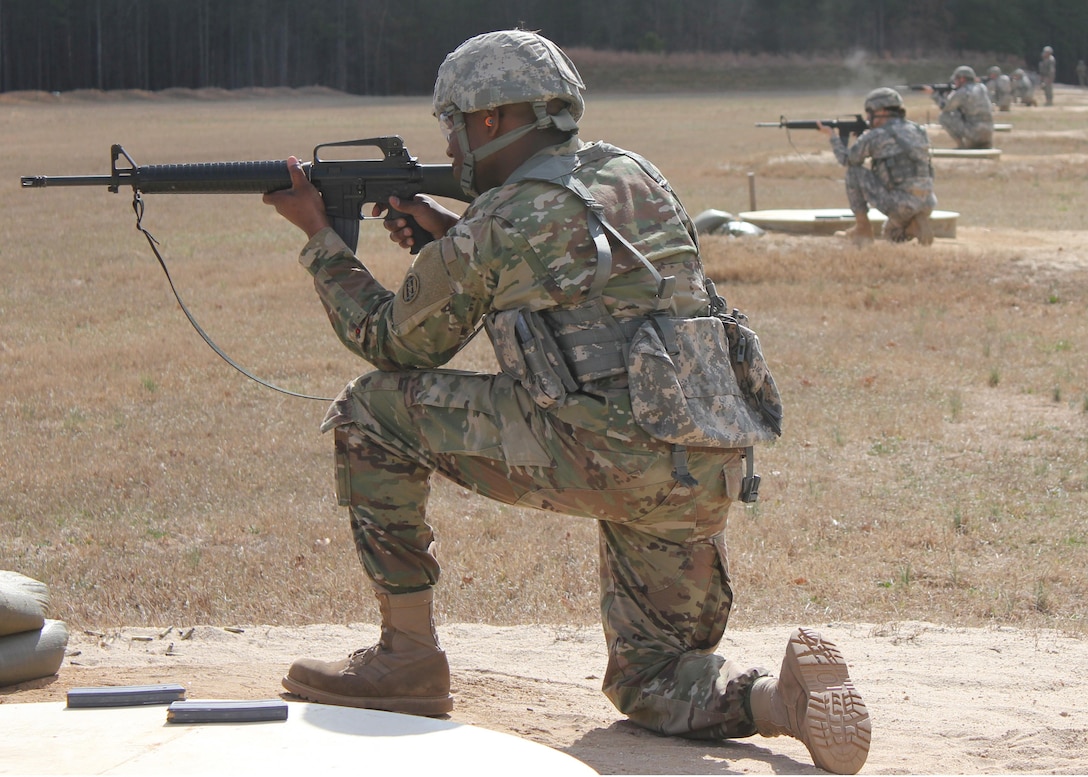 U.S. Army Reserve Soldiers competing in this year's combined 310th Sustainment Command (Expeditionary) and 3rd Transportation Brigade (Expeditionary) Best Warrior Competition, held at Fort A.P. Hill, Virginia, Feb. 23 - 27, 2017. The annual six-day competition tests enlisted and noncommissioned officer competitors on their ability to perform Army Warrior tasks in a variety of events.