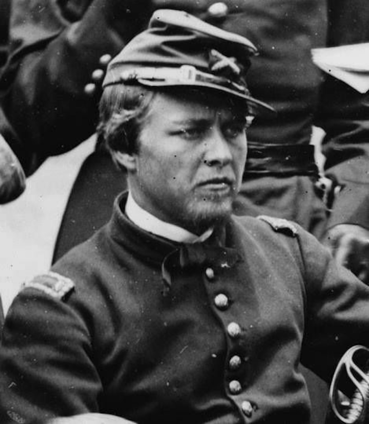 Engineer Lt. Peter C. Haines, along with Lt. Francis Tunica, worked from midnight until dawn to construct a 200-foot bridge over the Black River. Haines would later design the original Washington, D.C., tidal basin, and was the only Civil War officer to serve on active duty in World War I.