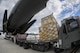 Presidential materials are loaded onto a C-5 Galaxy cargo aircraft at Joint Base Andrews, Md., Feb. 15, 2017. The Joint Records Team (JRT) made up of Airmen assigned to the Air Force District of Washington (AFDW) and Soldiers from the U.S. Army's 3rd Infantry Division 