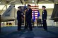 Air Force Chief of Staff Gen. David L. Goldfein passes the Air Combat Command guidon to Gen. James M. Holmes during ACC’s change of command ceremony at Joint Base Langley-Eustis, Va., March 10, 2017. Holmes assumed command from Gen. Herbert “Hawk” Carlisle, who retired after 39 years of service to the Air Force. (U.S. Air Force photo/Senior Airman Kimberly Nagle)