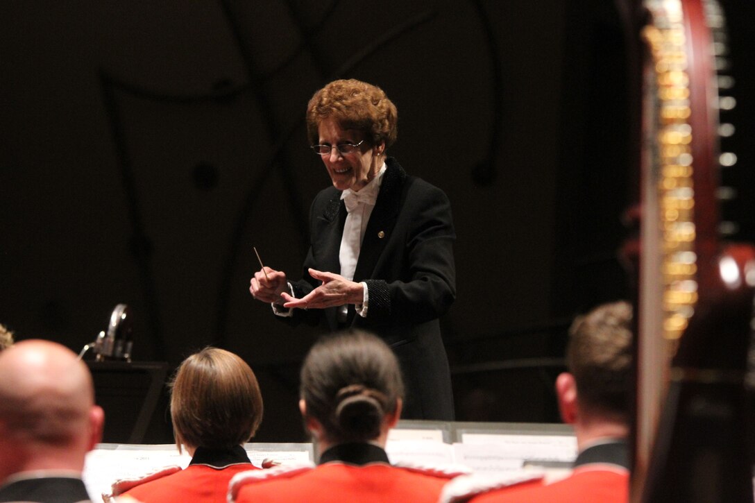 On March 10, 2017, the Marine Band performed at the Singletary Center in Lexington, Ky., as part of the 83rd convention of the American Bandmasters Association. (U.S. Marine Corps photo by Master Sgt. Amanda Simmons/released)