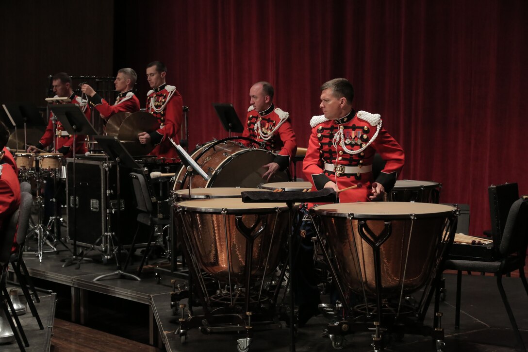 On March 10, 2017, the Marine Band performed at the Singletary Center in Lexington, Ky., as part of the 83rd convention of the American Bandmasters Association. (U.S. Marine Corps photo by Master Sgt. Amanda Simmons/released)