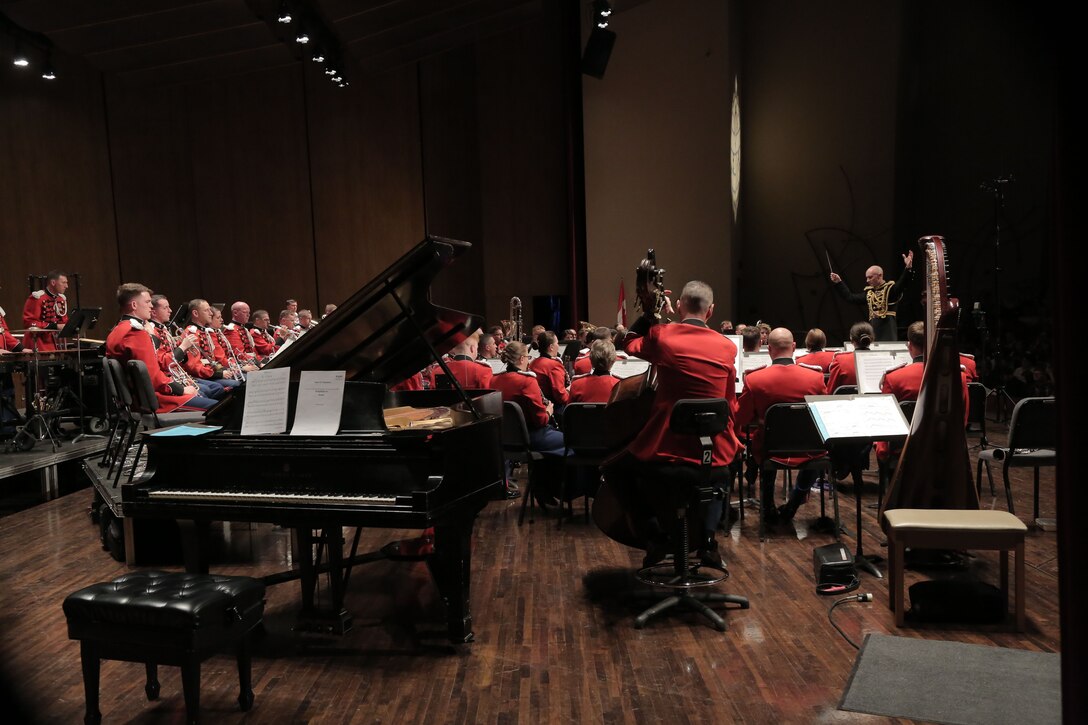 On March 10, 2017, the Marine Band performed at the Singletary Center in Lexington, Ky., as part of the 83rd convention of the American Bandmasters Association. (U.S. Marine Corps photo by Master Sgt. Amanda Simmons/released)