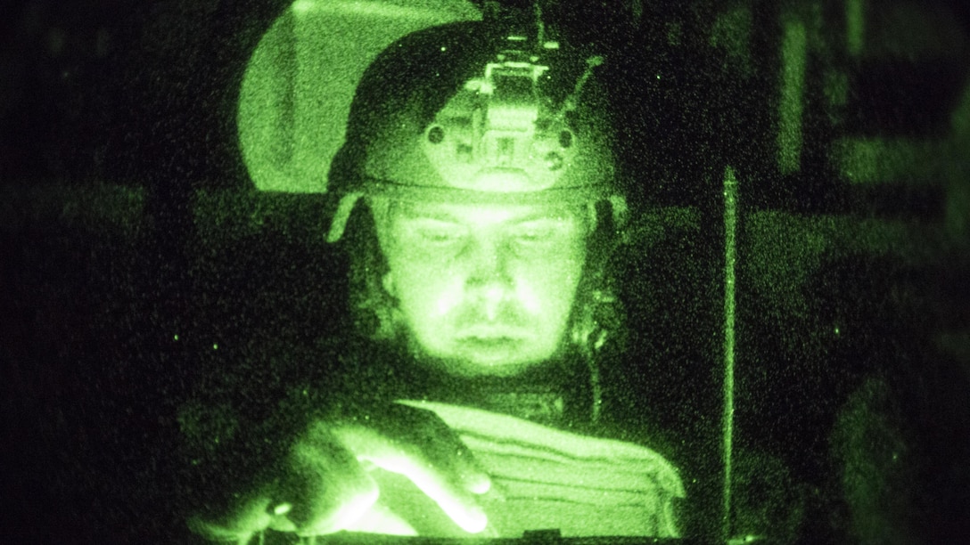 Full Moon Evacuation: U.S. Marines conduct casualty evacuation training ...